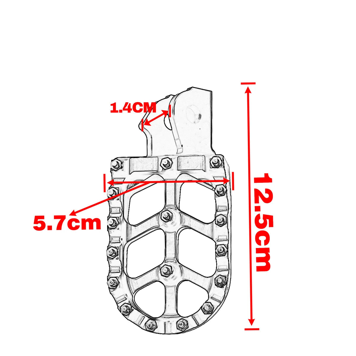 Foot Pegs | Retrofit Pedals
