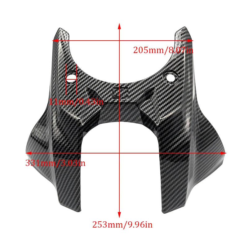 Carbon Tank Cover | Honda CB650R/CBR650R