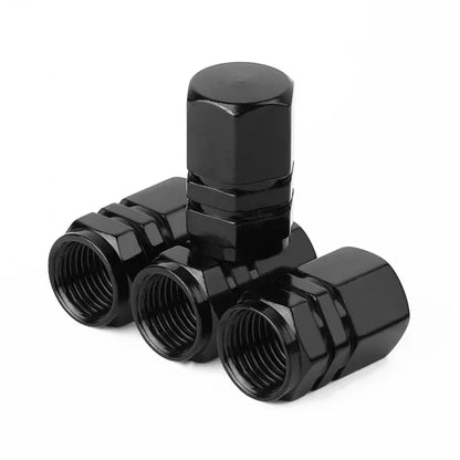 Tire Valve Caps – Aluminum Covers 4PCS | Universal