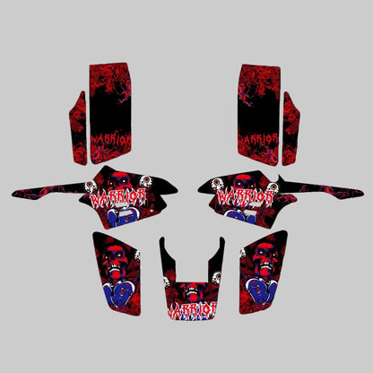 Graphics Decal Kit | Yamaha Warrior 350 ATV All Years