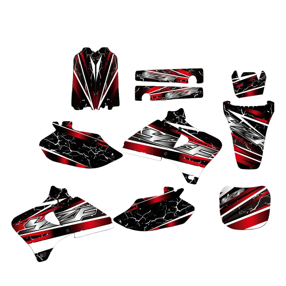 Graphics Decal Kit | Yamaha YZ250F/YZ400F/YZ426F 1998–2001