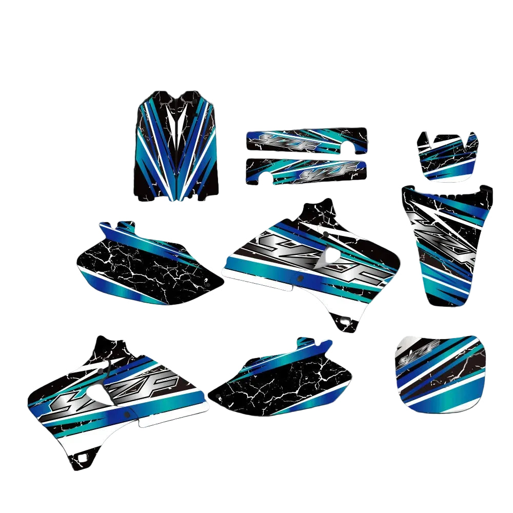 Graphics Decal Kit | Yamaha YZ250F/YZ400F/YZ426F 1998–2001