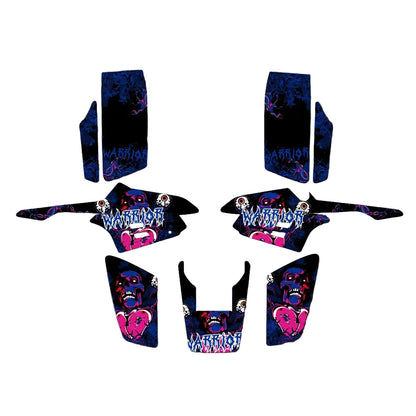 Graphics Decal Kit | Yamaha Warrior 350 ATV All Years