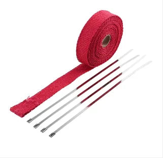Exhaust Heat Wrap | Fiberglass Thermal Tape 5M
