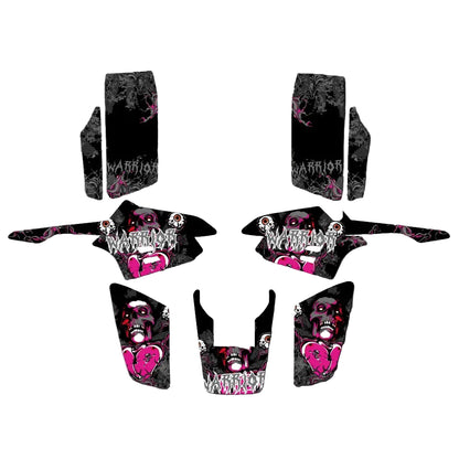 Graphics Decal Kit | Yamaha Warrior 350 ATV All Years