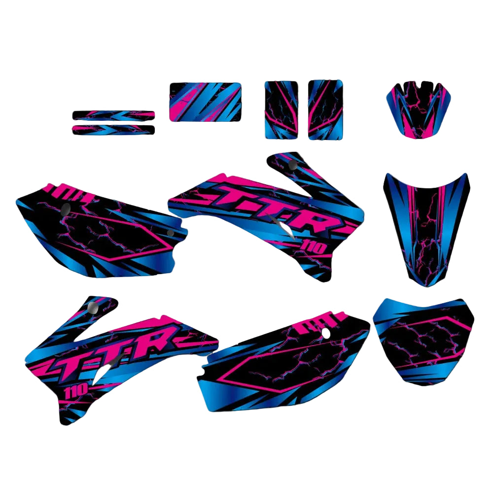 Graphics Decal Kit | Yamaha TTR110 All Years