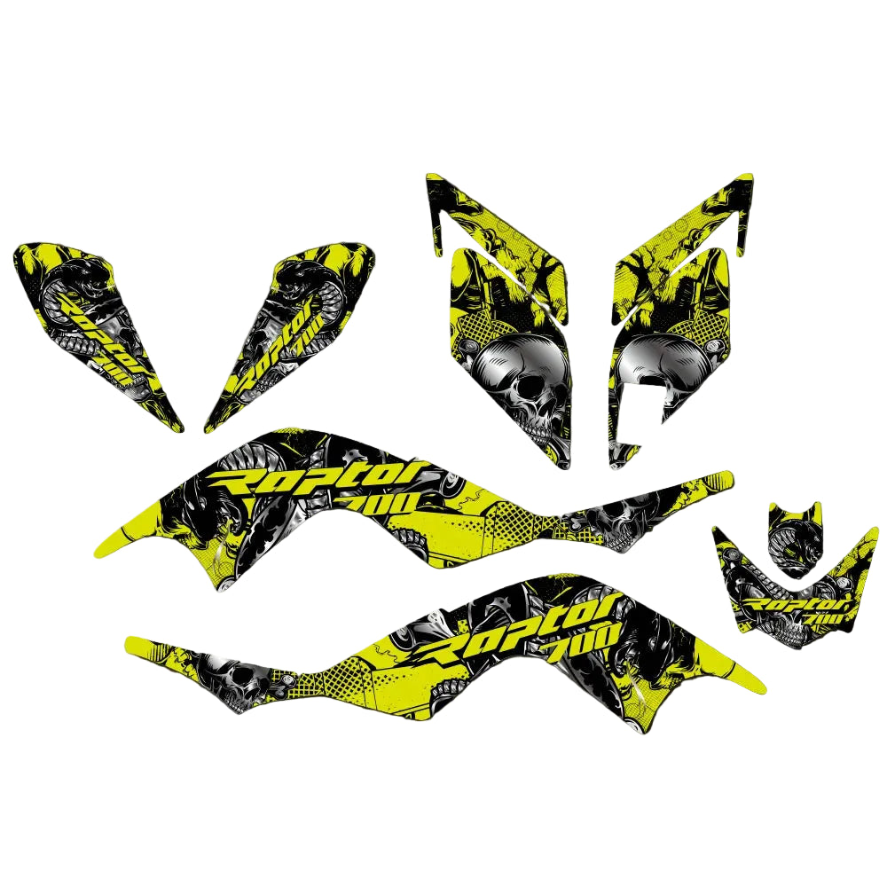 Graphics Decal Kit | Yamaha Raptor 700/YFM700 2006–2012