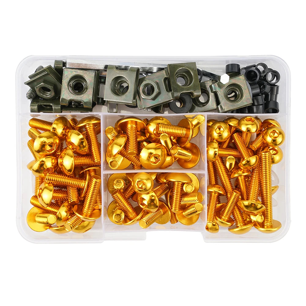 Fairing Bolt Kit – 190PCS Screw Set | Universal