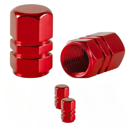 Tire Valve Caps – Aluminum Covers 4PCS | Universal