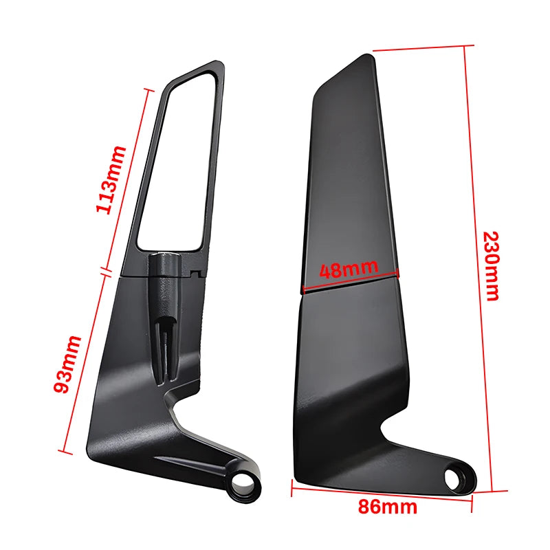 Stealth Wing Mirrors | CF MOTO