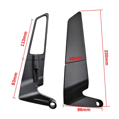 Stealth Wing Mirrors | CF MOTO