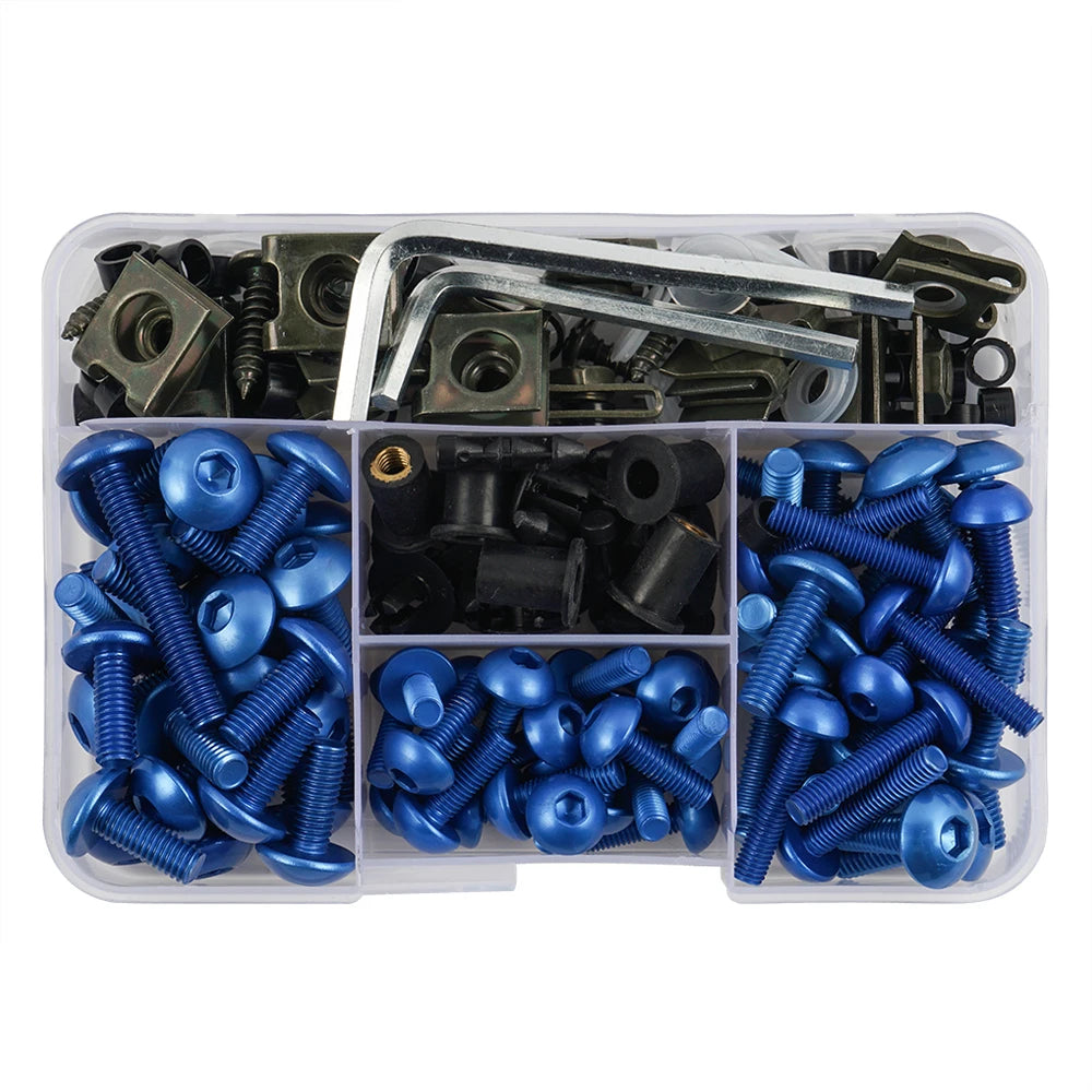 Fairing Bolt Kit – 190PCS Screw Set | Universal