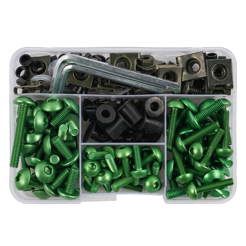 Fairing Bolt Kit – 190PCS Screw Set | Universal