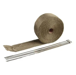 Exhaust Heat Wrap | Fiberglass Thermal Tape 5M
